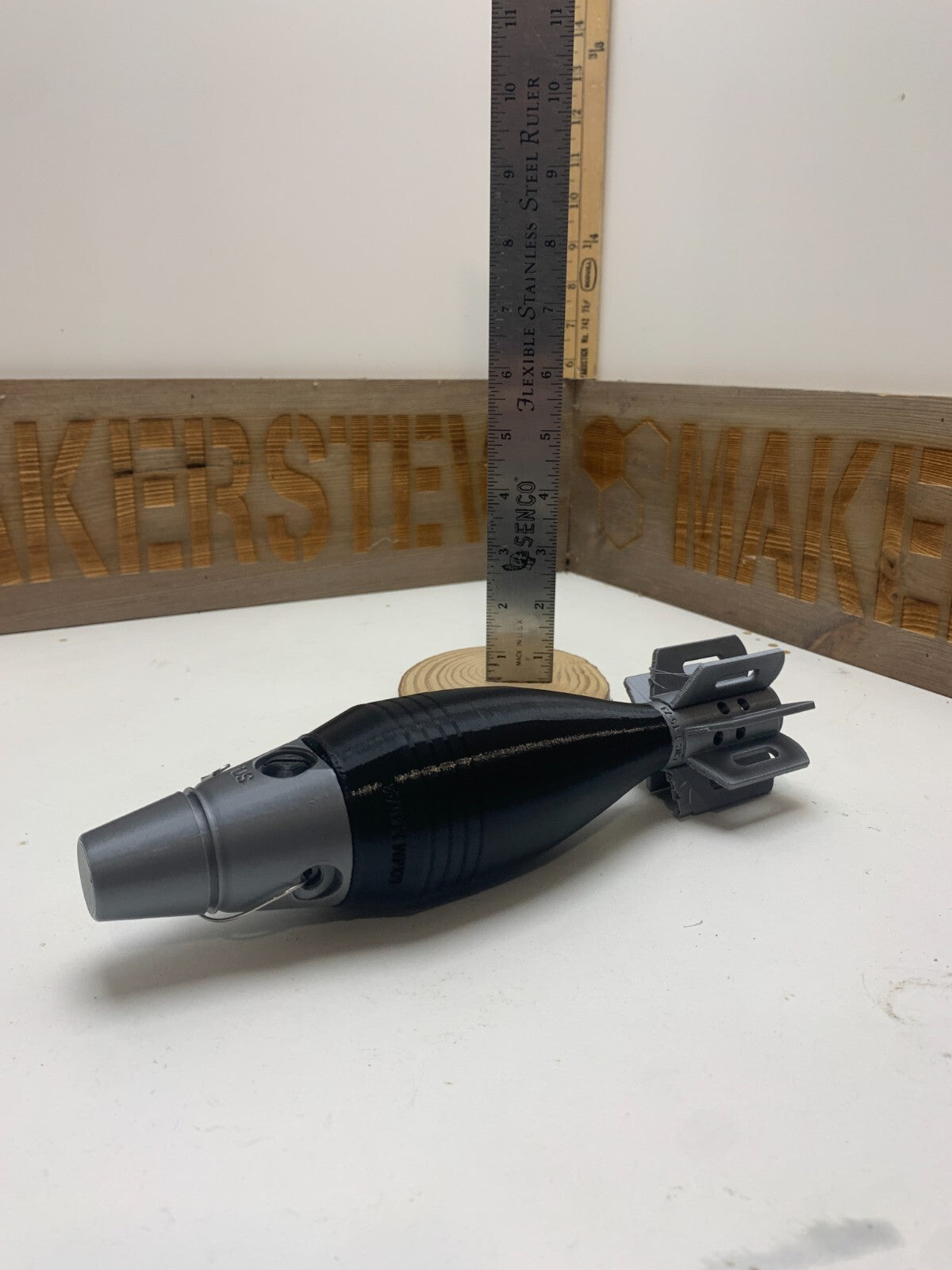 M49A3 HE Mortar Round replica, view 8