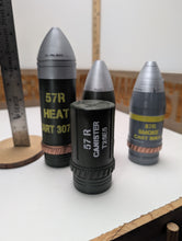 Load image into Gallery viewer, 4 Pack - 3D Printed 57R Recoilless Set - M306A1, M307A1 HEAT, T25E5, M308A1 Smoke