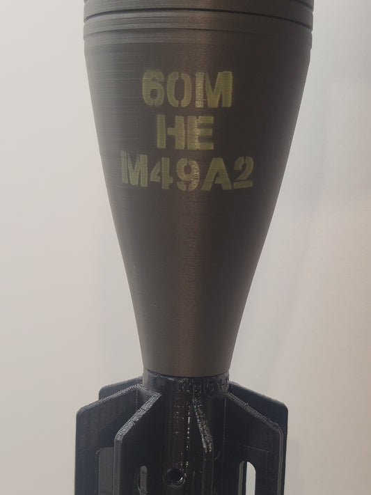 2 Pack! M49A2 and M720 60mm Mortar Replica
