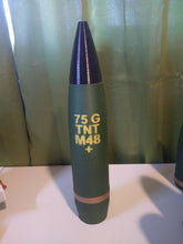 Load image into Gallery viewer, 3D Printed - Sherman Tank Shell M48 - 75mm - Replica