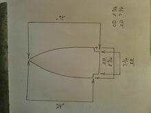 Load image into Gallery viewer, Custom 3D Printed Tomahawk Missile Tip