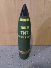 Load image into Gallery viewer, 3D printed 105MM M1 Artillery Shell - The Original Whiskey Stash- Life size!