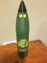 Load image into Gallery viewer, 3D printed 105MM M1 Artillery Shell COMP-B The Original Whiskey Stash Life size