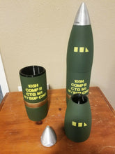 Load image into Gallery viewer, 3D Printed 105MM M1 Canadian 2 1/2 Square Artillery Shell - Replica