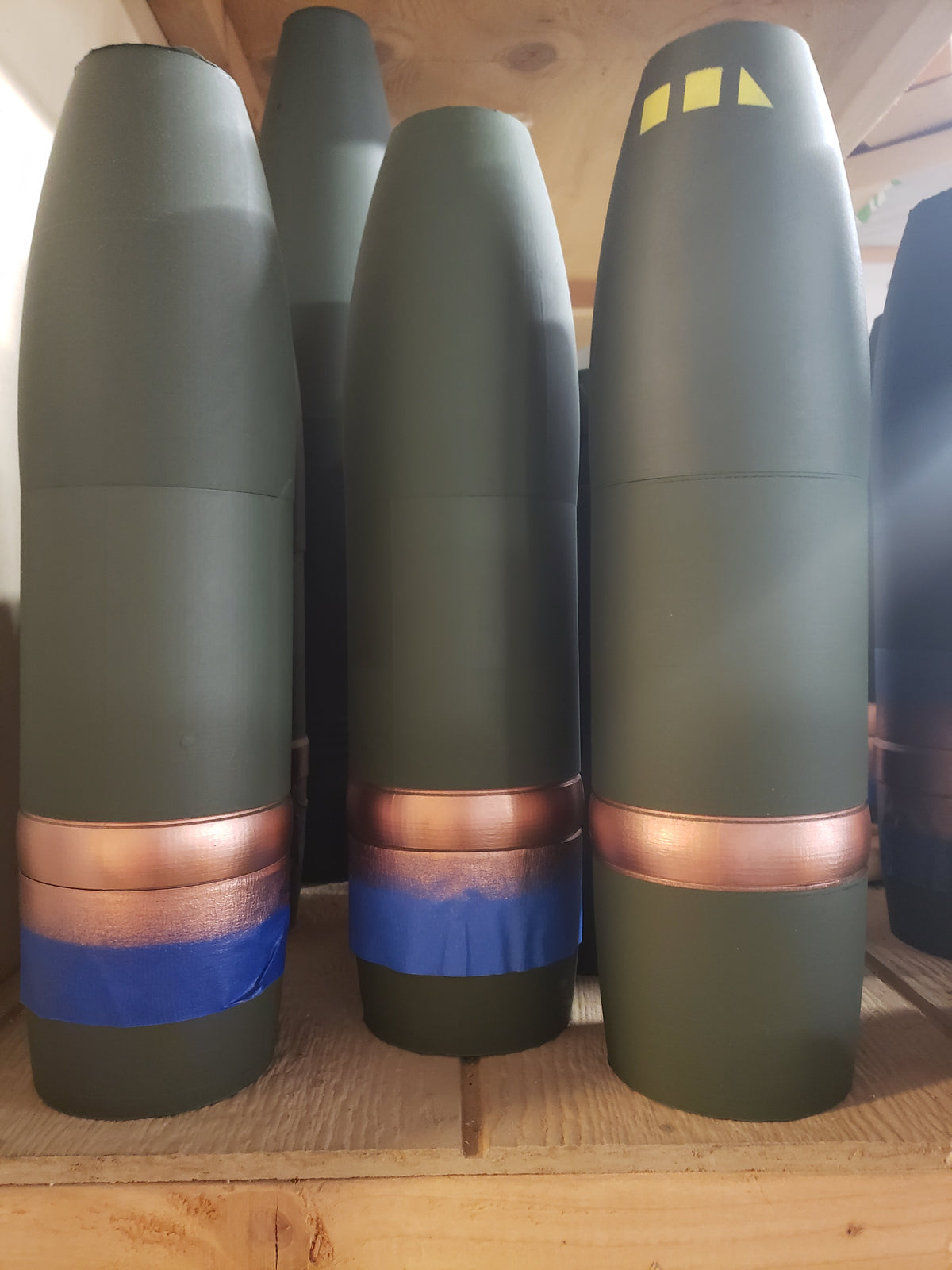Ugly Seconds - 3D Printed Artillery and Tank Shells - Random Pick - You Choose the Caliber