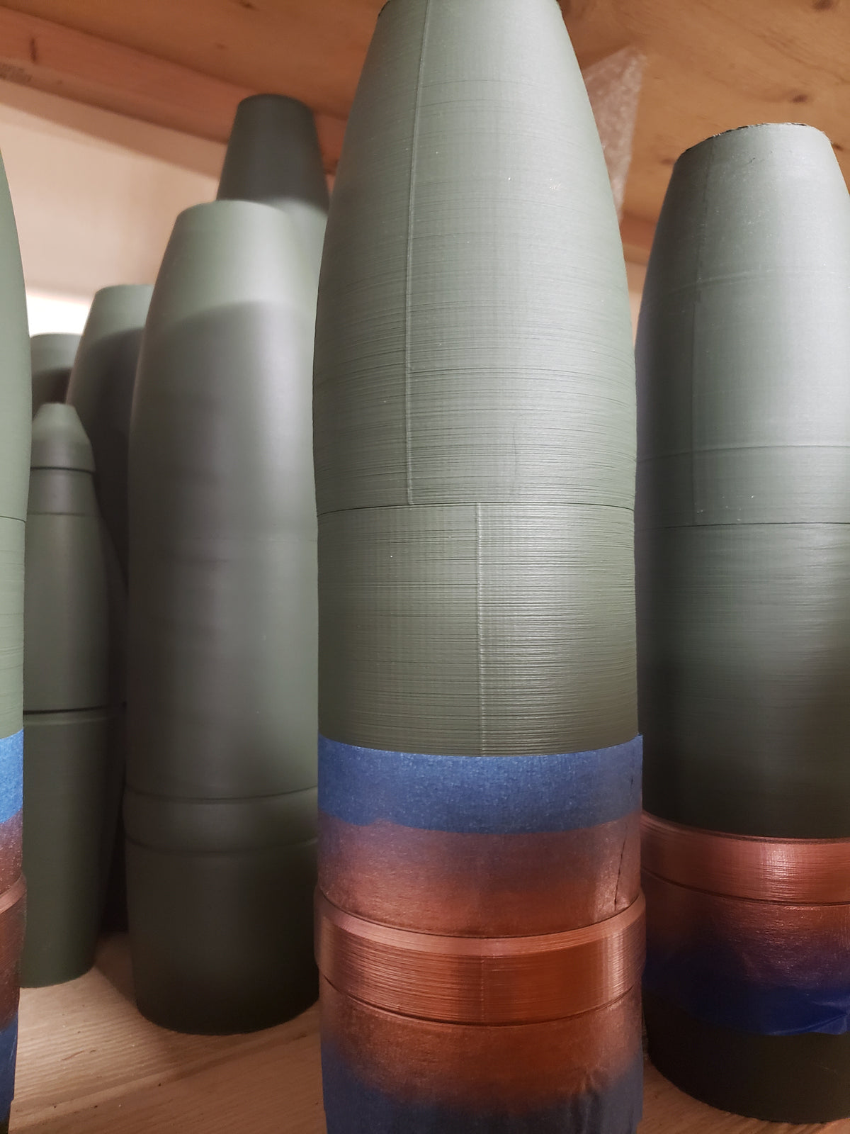 Ugly Seconds - 3D Printed Artillery and Tank Shells - Random Pick - You Choose the Caliber