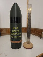 Load image into Gallery viewer, 3D Printed 106mm 106R HEP-T Recoilless Rifle Shell - M346A1 Replica
