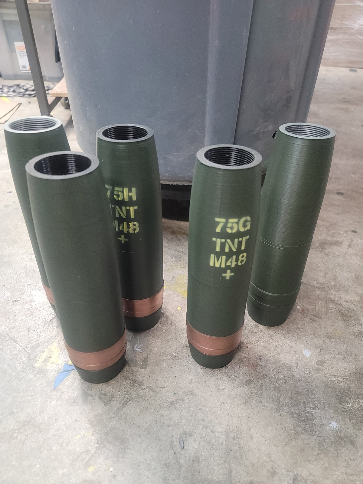 Ugly Seconds - 3D Printed Artillery and Tank Shells - Random Pick - You Choose the Caliber