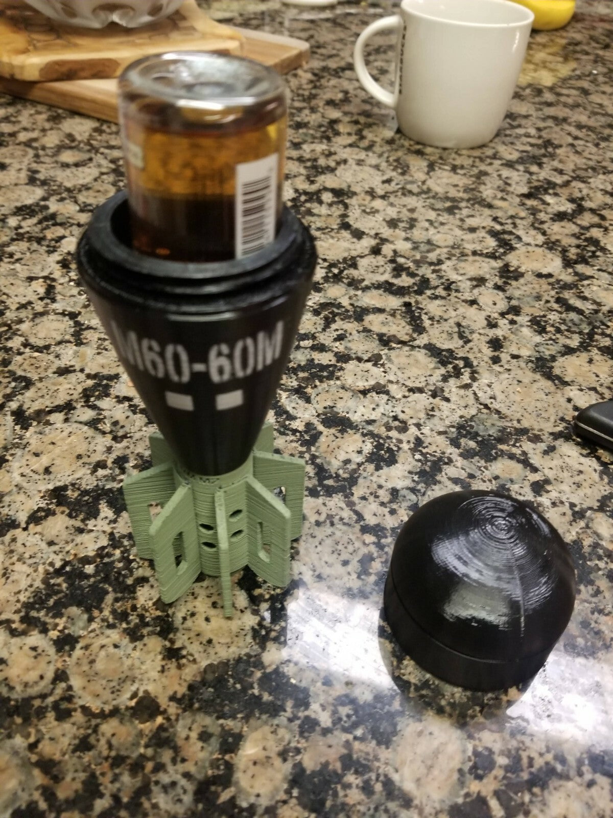 60mm M69 Mortar Whiskey Smuggler replica, view 5