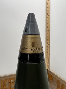 4" HC Mark 15 Naval Projectile – Full-Scale 3D Printed Replica