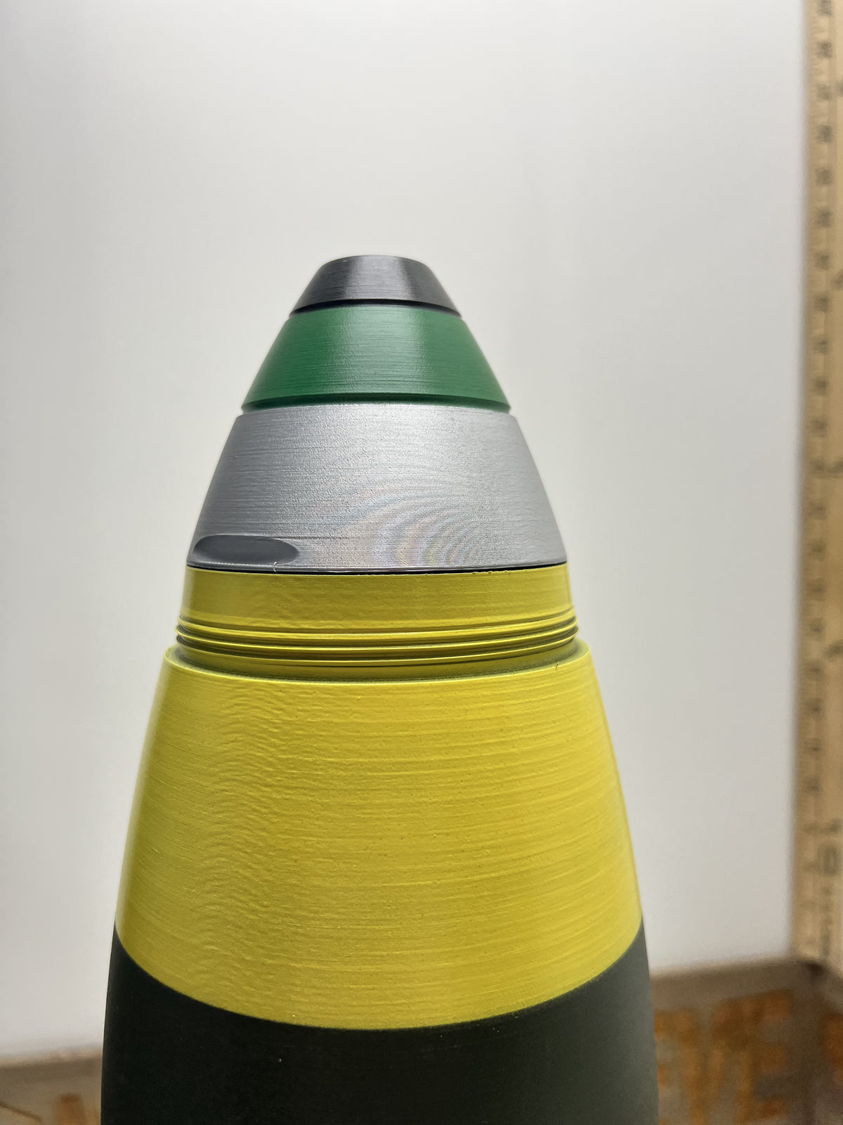 5"/38 Caliber Naval Projectile replica, view 6