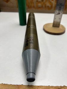 OG-7V Fragmentation Round – 3D Printed Replica