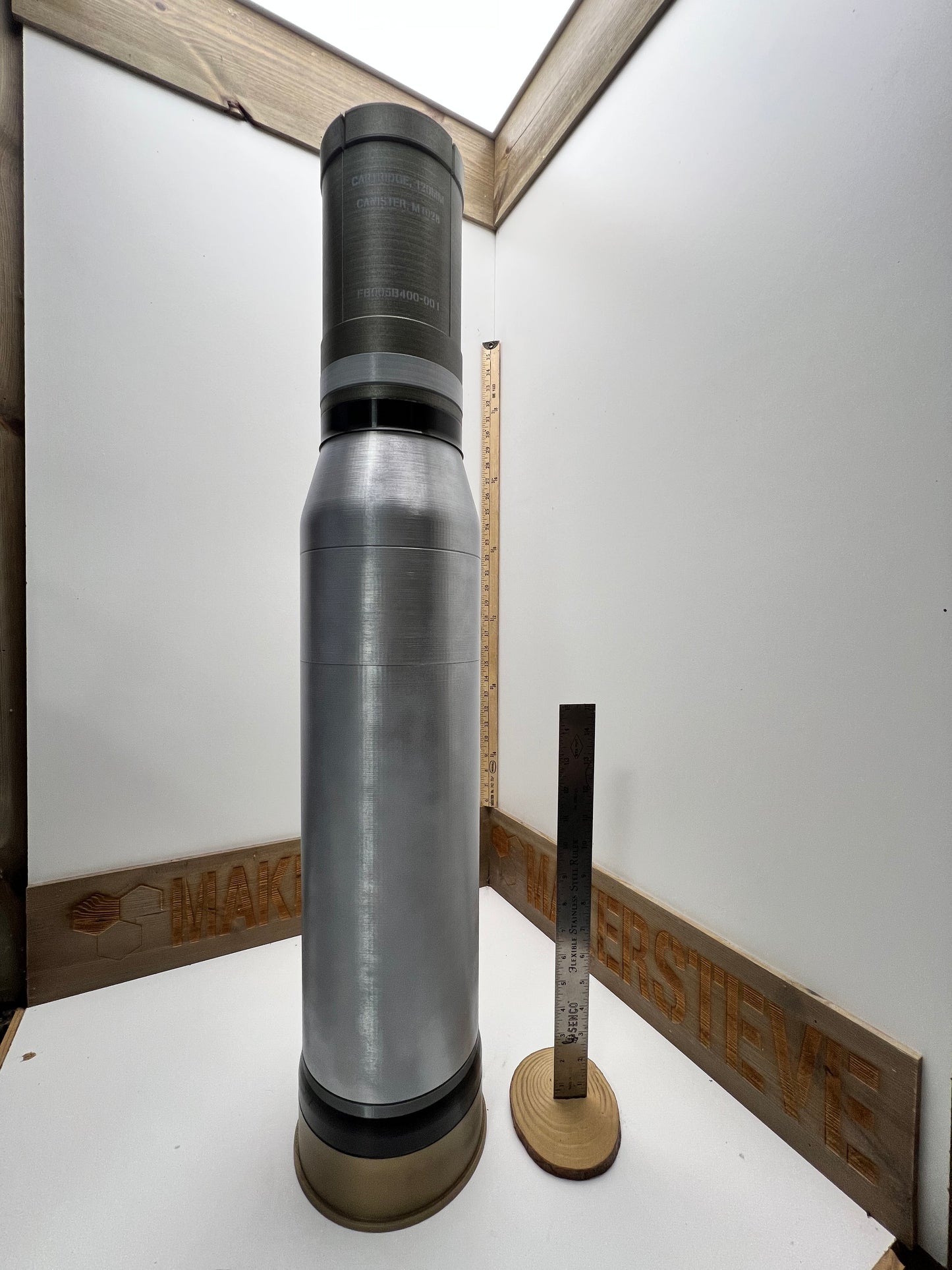 120mm M1028 Canister Round – 3D Printed Replica