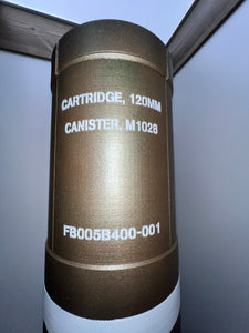 120mm M1028 Canister Round – 3D Printed Replica
