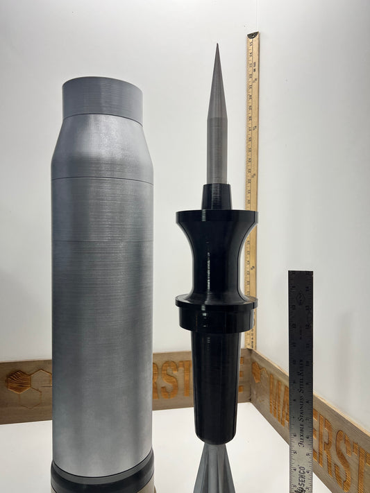 120mm M829A1 APFSDS-T Round – 3D Printed Replica