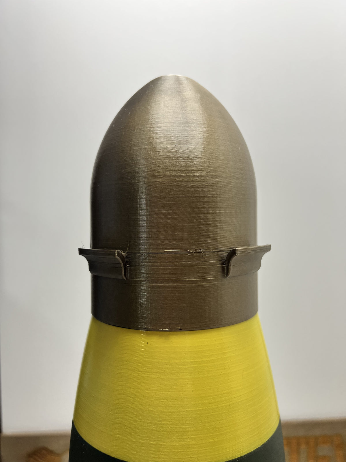 5"/38 Caliber Naval Projectile replica, view 5