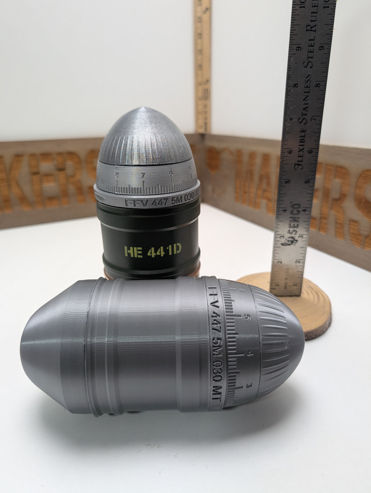 3D Printed 84mm Carl Gustaf HE 441D - Inert Replica - Head Only or Full Round