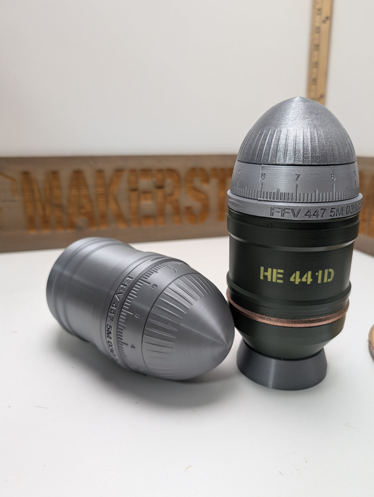 3D Printed 84mm Carl Gustaf HE 441D - Inert Replica - Head Only or Full Round