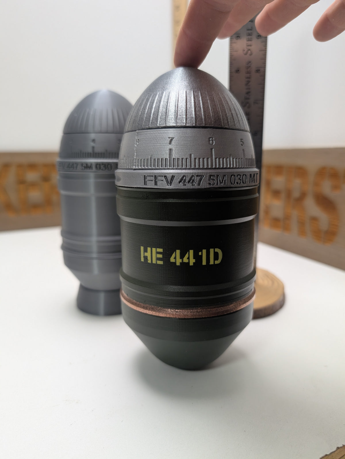 3D Printed 84mm Carl Gustaf HE 441D - Inert Replica - Head Only or Full Round