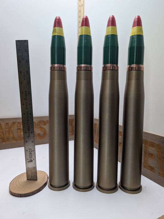 4 Pack - 3D Printed 40mm MK2 Bofors L60 with Casings - YOUR CHOICE of 10 Stencils