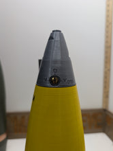 Load image into Gallery viewer, 3D Printed German 10.5cm 105mm FLAK 38 Shell with Z23 Fuze - Replica All Plastic
