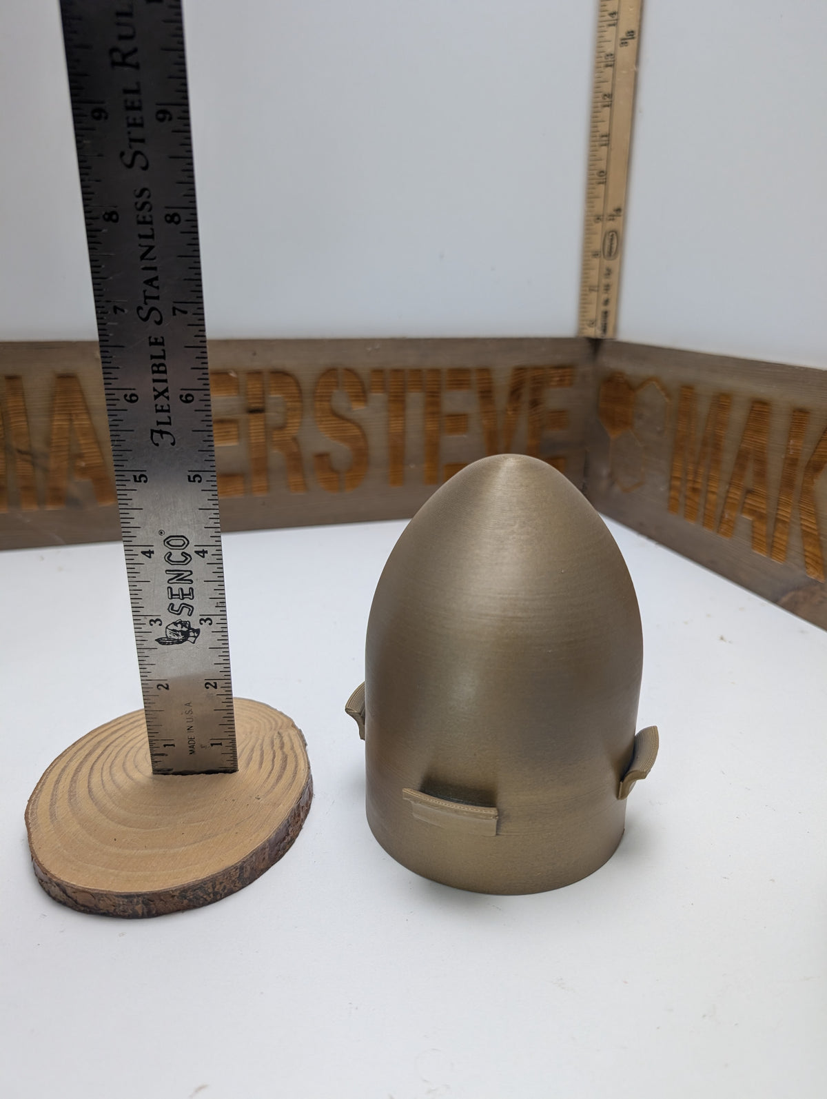 3D Printed 5in/38 Fuze Cover - Shipping Protecting Cap for 5 Inch Naval Projectiles - Replica