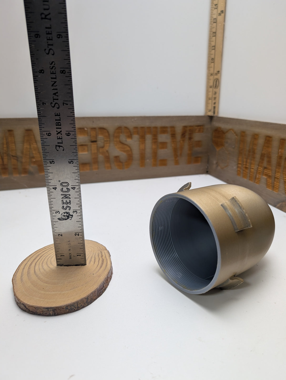 3D Printed 5in/38 Fuze Cover - Shipping Protecting Cap for 5 Inch Naval Projectiles - Replica