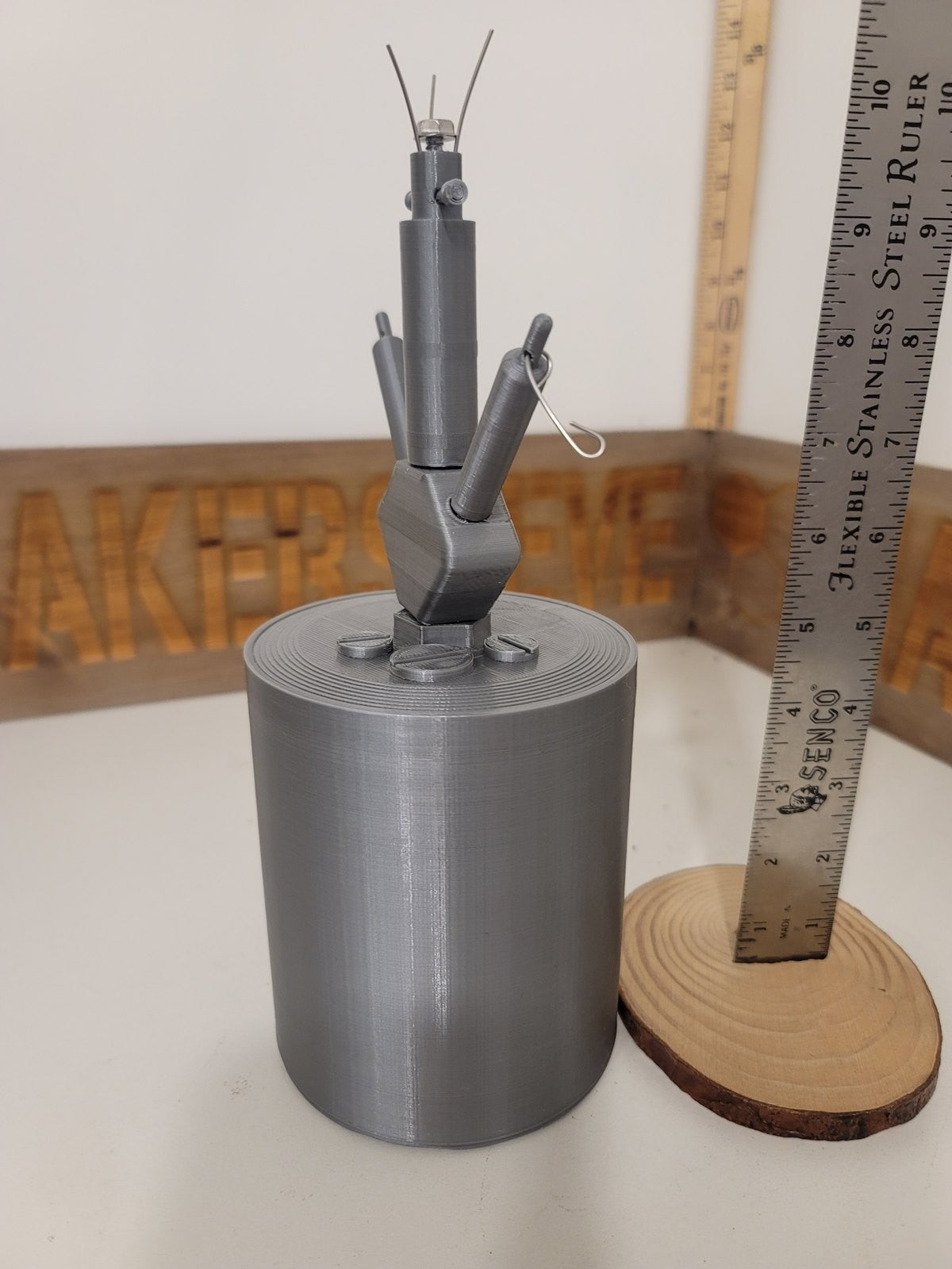 German WWII S-Mine (Bouncing Betty) replica, view 4