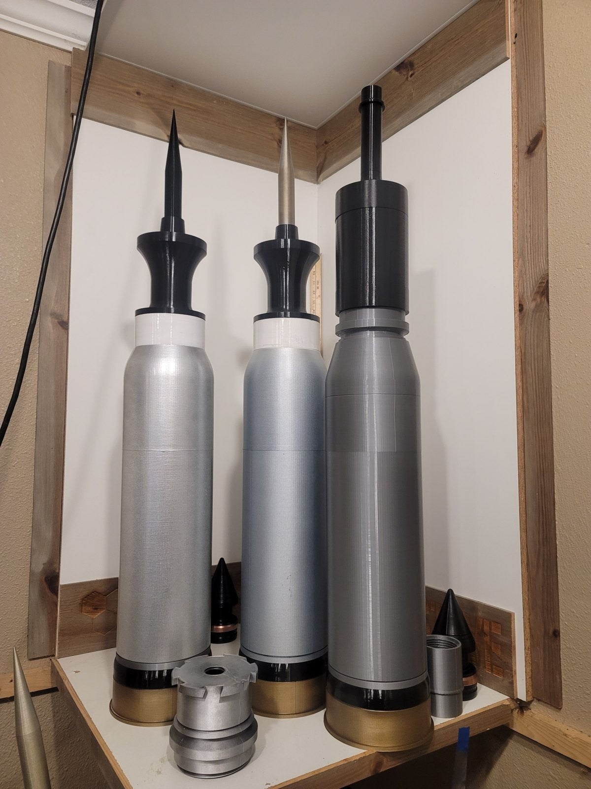 120mm M830 HEAT-MP-T complete with combustible case replica, view 8