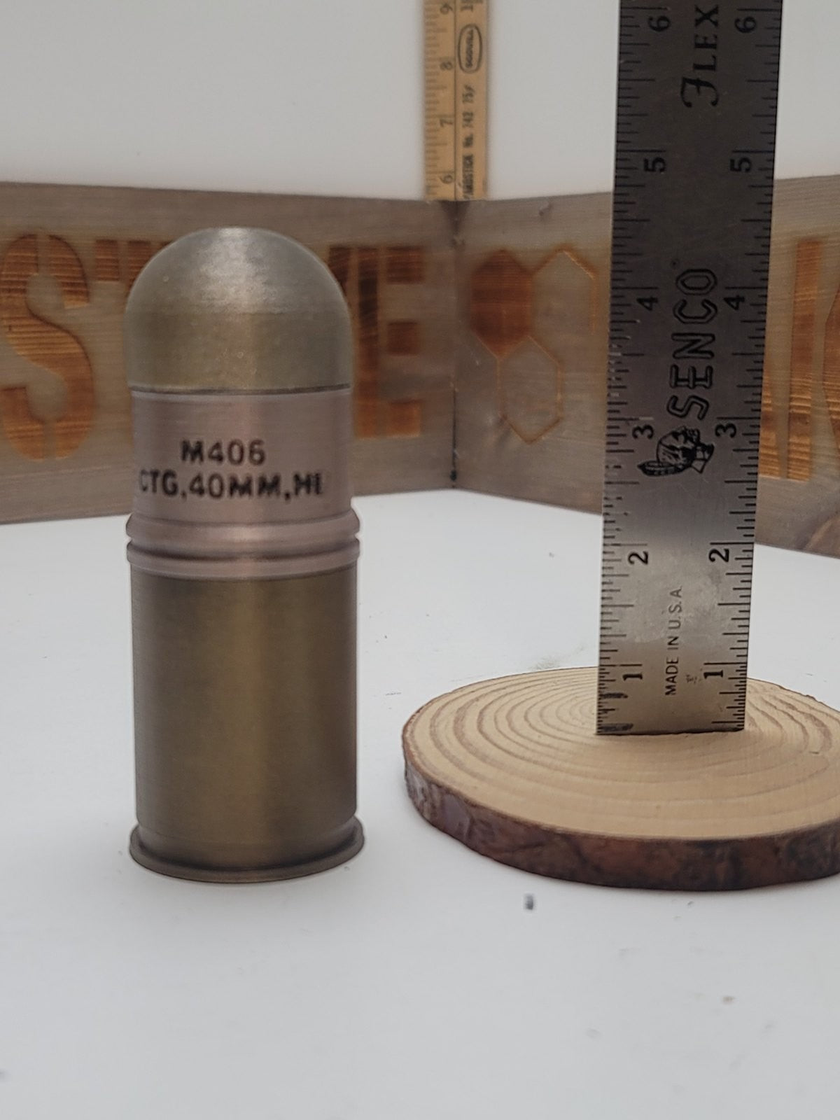 40mm M406 HE grenade replica, view 2