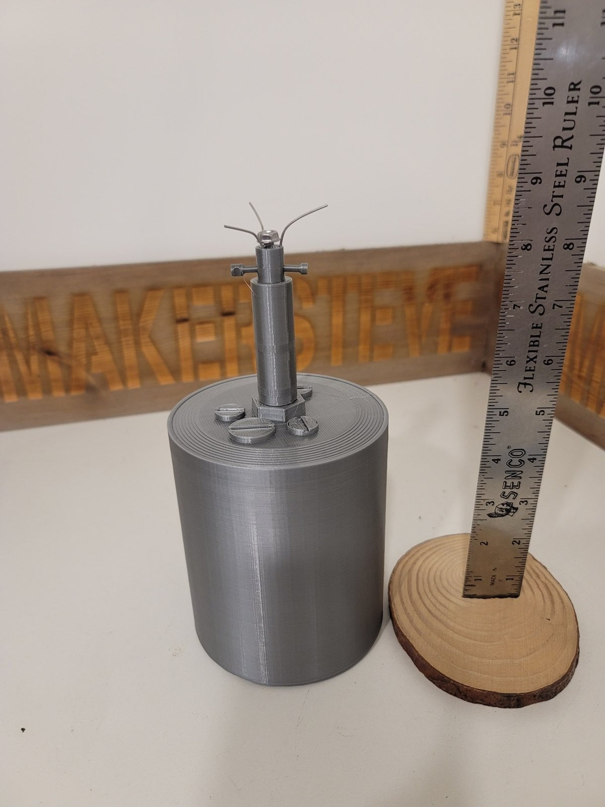 German WWII S-Mine (Bouncing Betty) replica, view 7