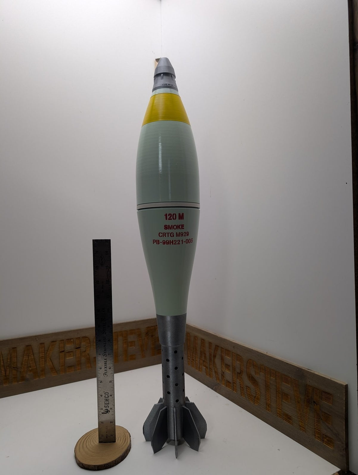 120mm M929 smoke mortar replica, view 4