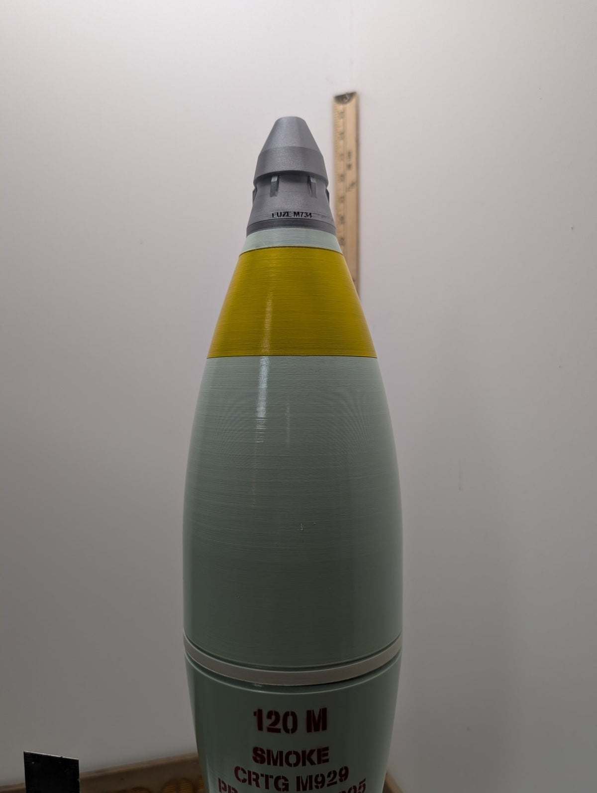 120mm M929 smoke mortar replica, view 3