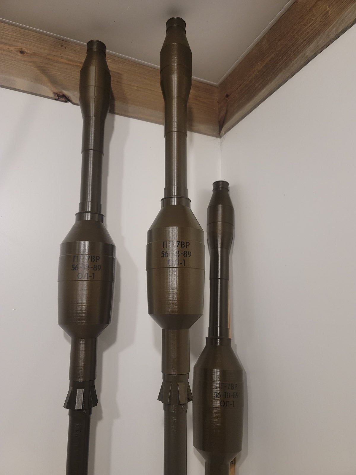 PG-7VR tandem rocket for the RPG-7 replica, view 10