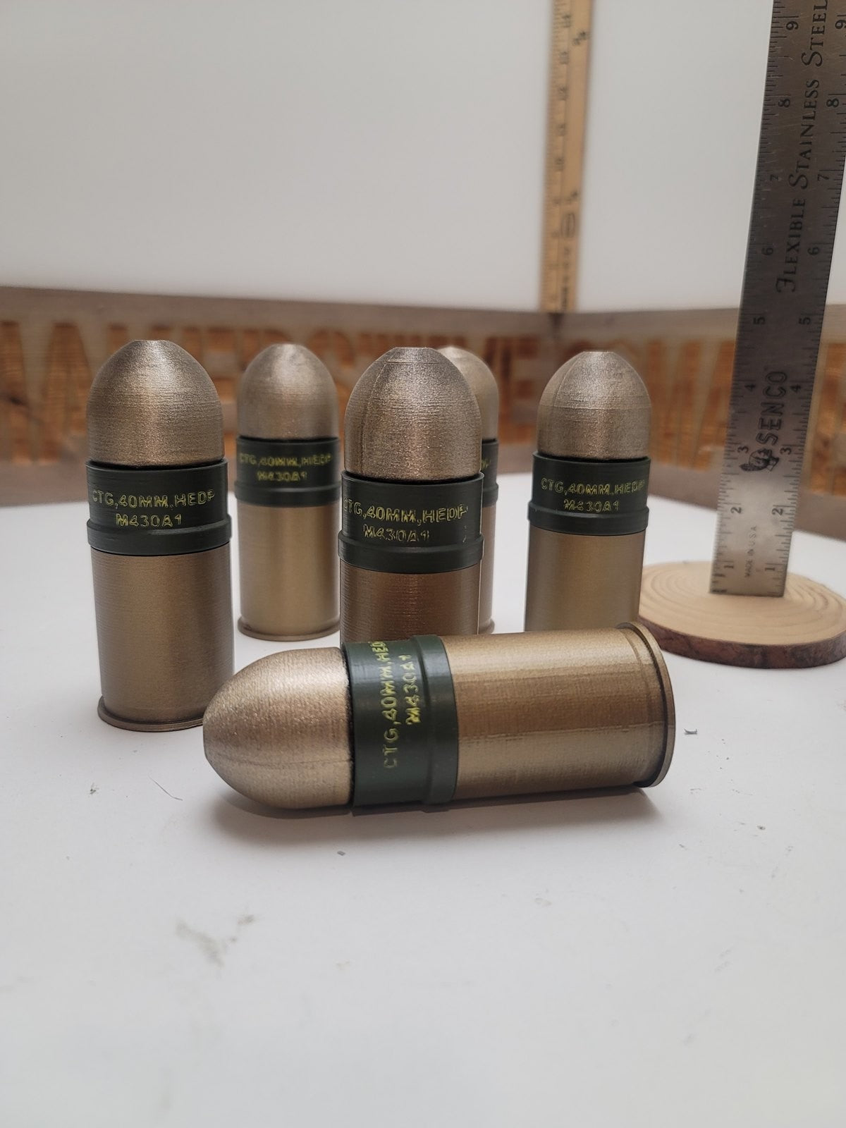 40mm M430A1 HEDP grenade replica, view 7