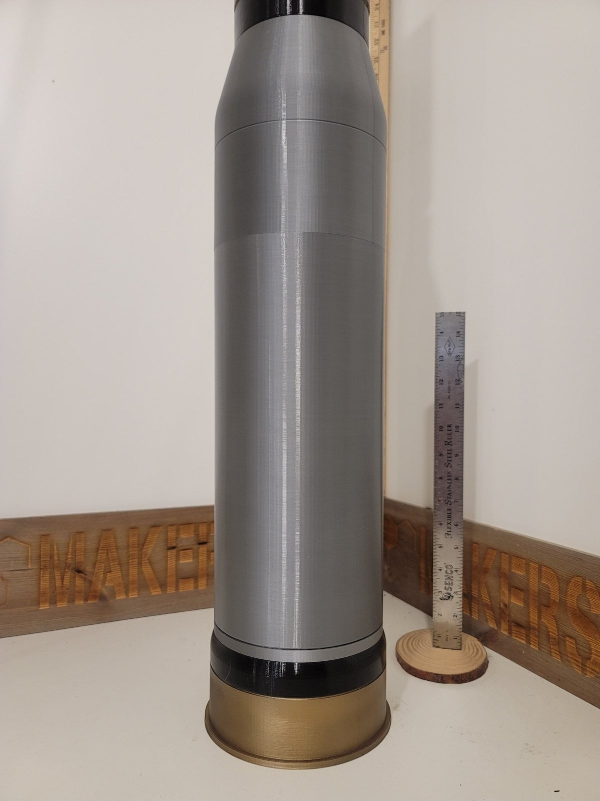 120mm M830 HEAT-MP-T complete with combustible case replica, view 6