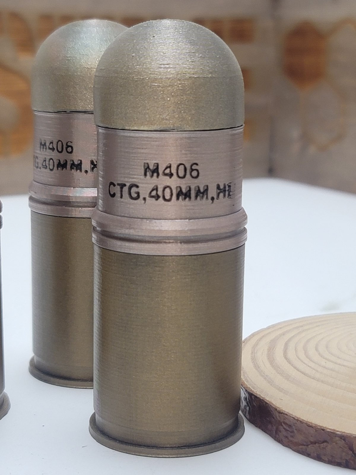 40mm M406 HE grenade replica, view 4
