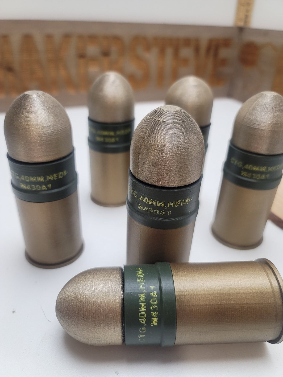 40mm M430A1 HEDP grenade replica, view 6