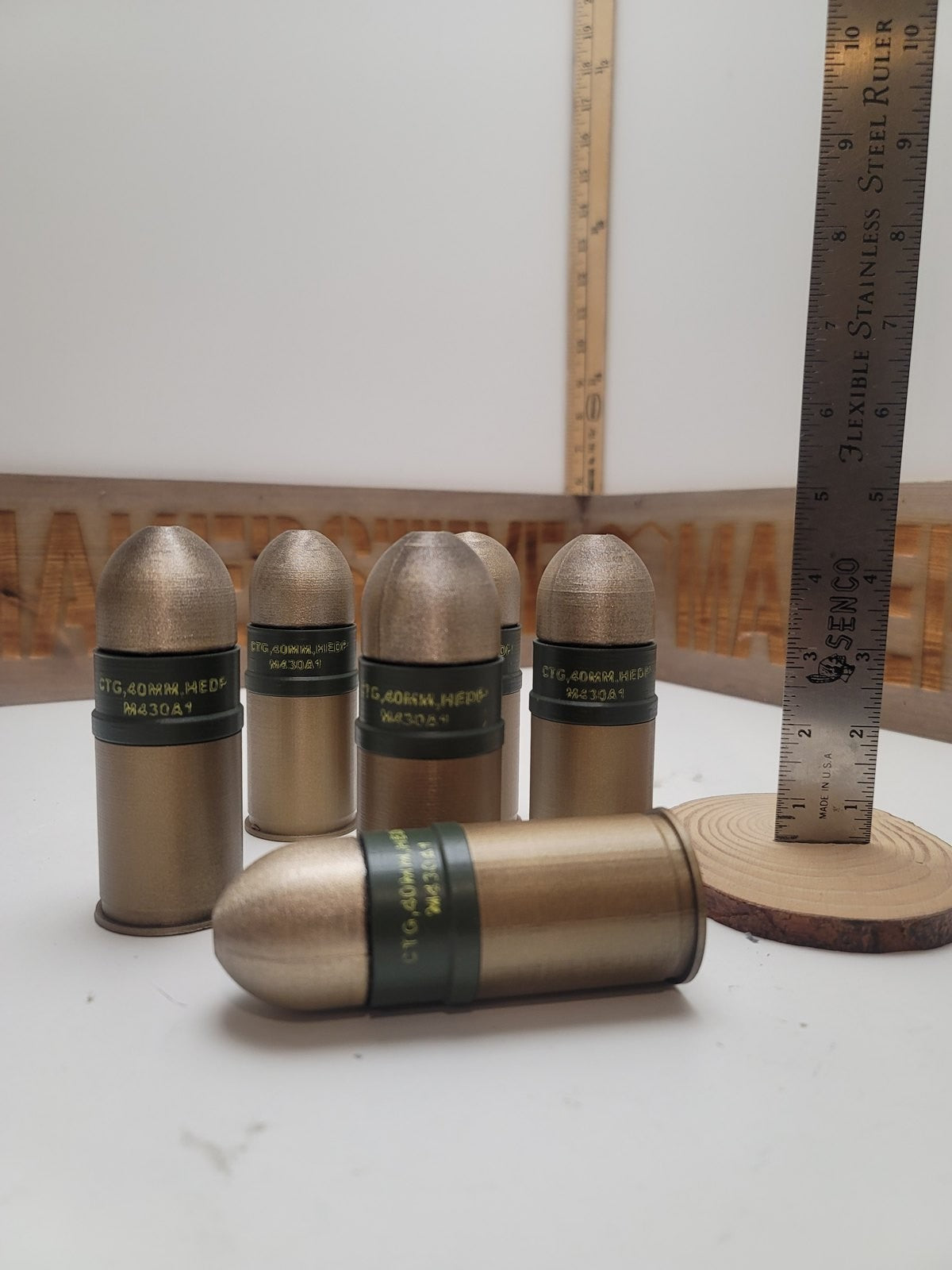 40mm M430A1 HEDP grenade replica, view 9