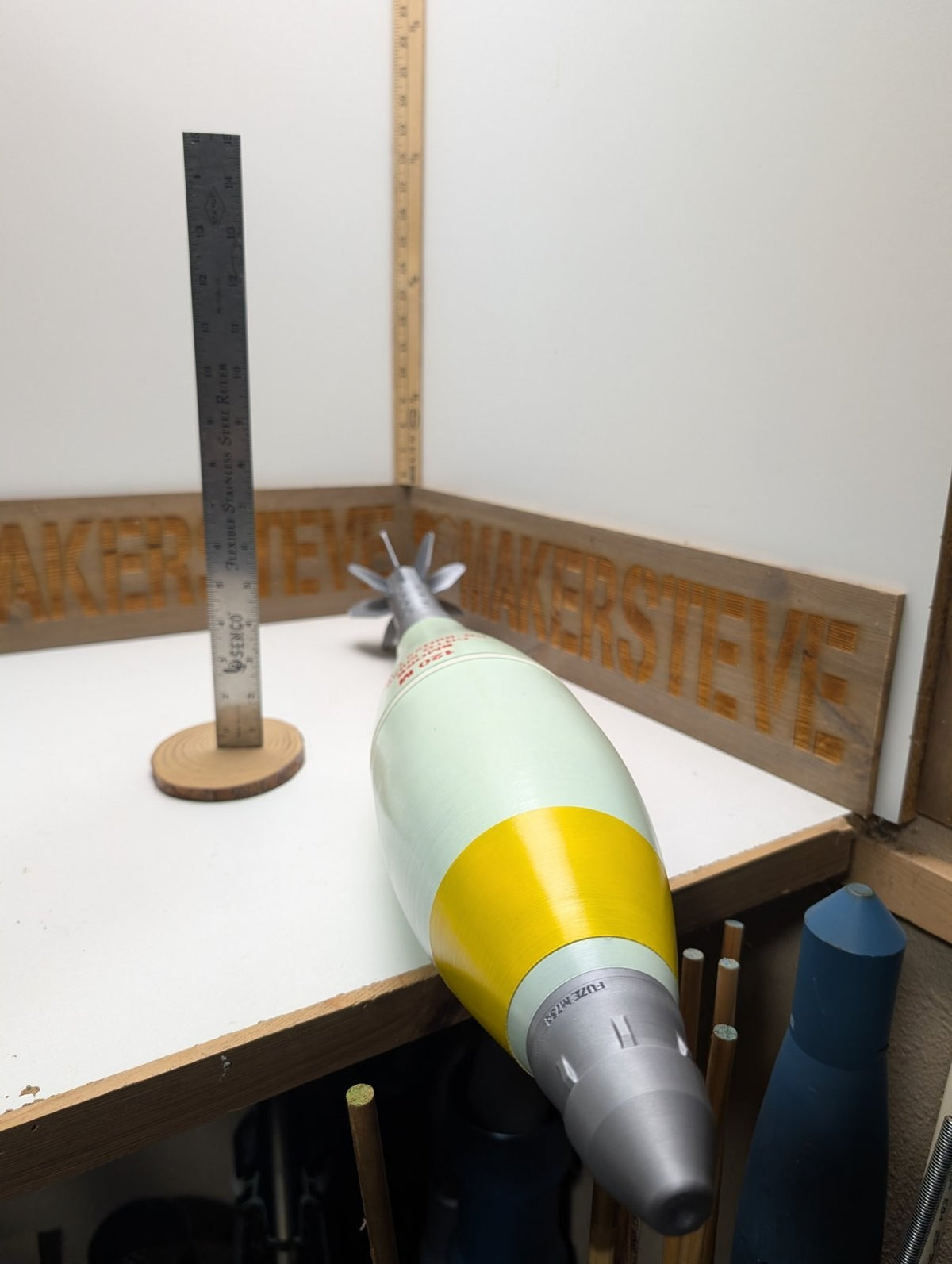 120mm M929 smoke mortar replica, view 5