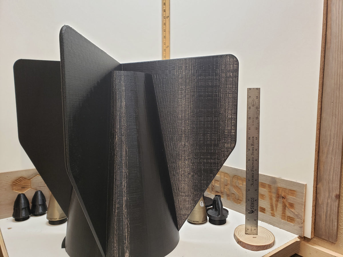 M129 Leaflet Bomb Tail Fin replica, view 8