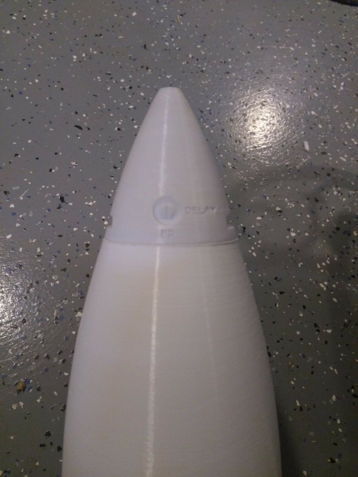 UNFINISHED 3D printed 105MM M1 Artillery Shell - Piggy Bank - Life size!