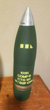 Load image into Gallery viewer, 3D Printed 105MM M1 Canadian 2 1/2 Square Artillery Shell - Whiskey Stash
