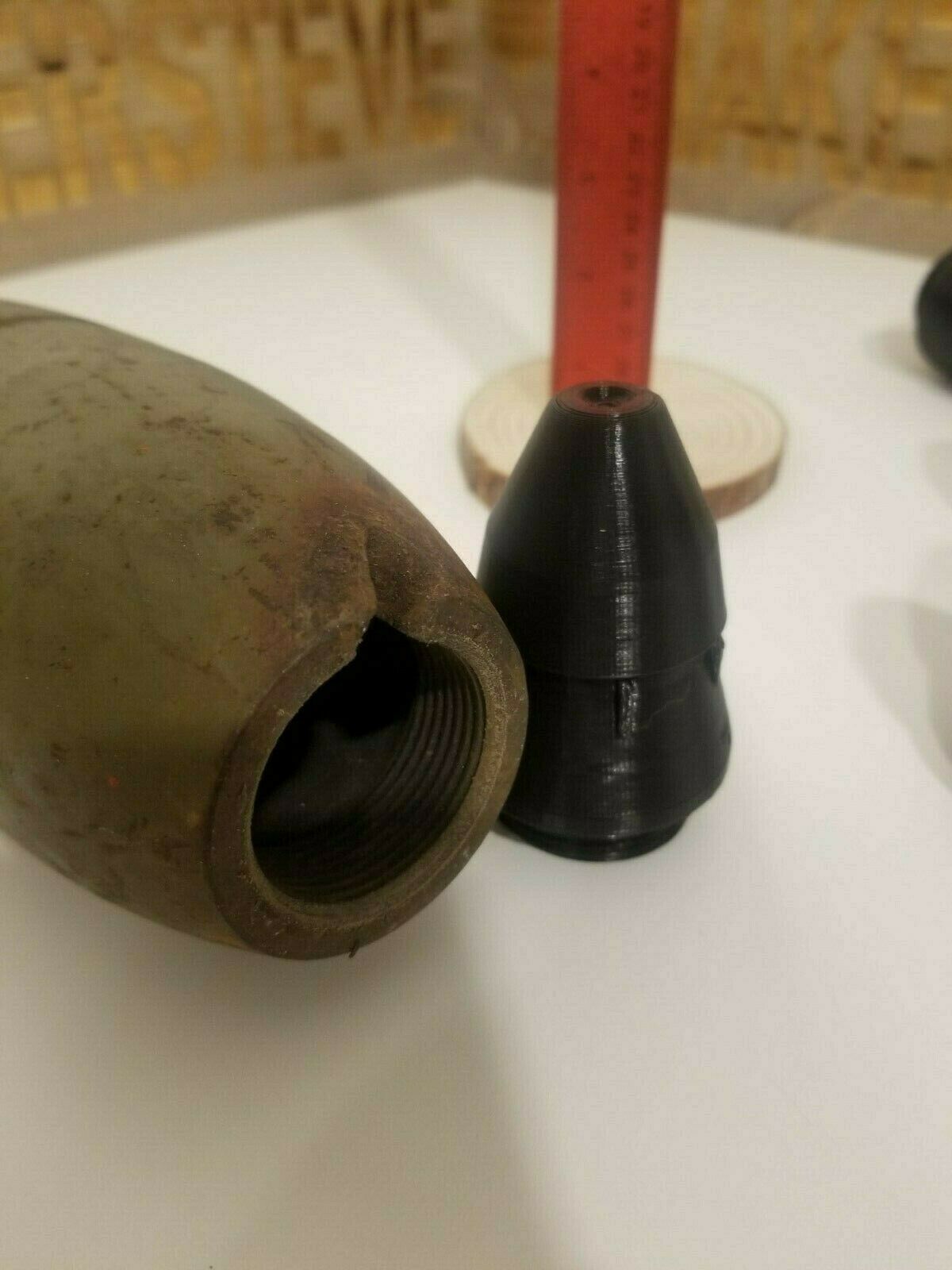3D Printed M734 Mortar Fuze Replica - Fits inert Mortar body