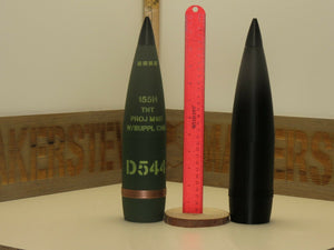 3D Printed 155mm Mini Howitzer Shell - 12 Inch - TNT or COMP-B