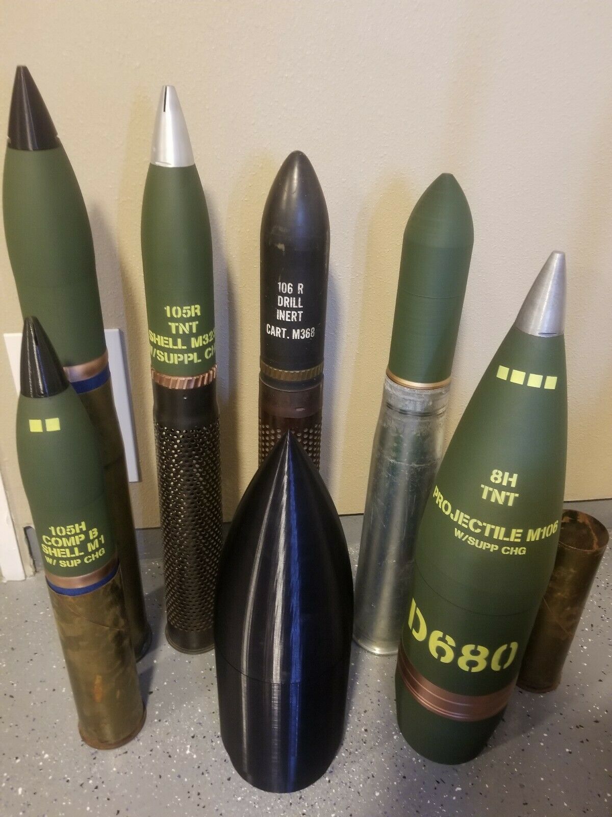 Tomahawk Missile Tip replica, view 8
