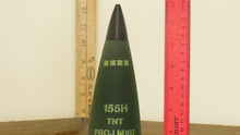 Load image into Gallery viewer, 3D Printed 155mm Mini Howitzer Shell - 12 Inch - TNT or COMP-B
